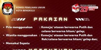 Bener Pengumuman Perlengkapan Tes PPK KPU Kota