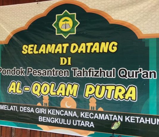 Ini Visi dan Misi Pondok Pesantren Tahfidzhul Qur’an Al-Qolam BU