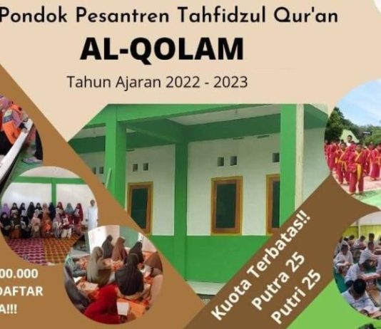 Ini Profil Ponpes Tahfidz Qur’an Al Qolam Ketahun BU