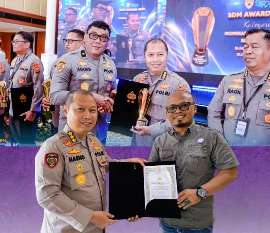 Bangun Kemitraan, Ketua SMSI Bengkulu Sabet Penghargaan SDM Award 2024