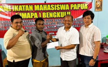 Beri Bantuan, Polda Bengkulu Imbau IMAPA Bengkulu Jaga Kerukunan