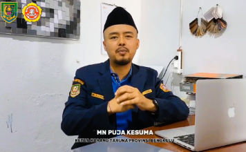 Ketua Karang Taruna Provinsi Bengkulu Imbau Masyarakat Dukung Visi dan Misi Kepala Daerah Terpilih