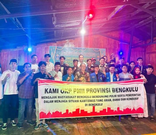 PMII Bengkulu Serukan Dukungan untuk Polri, Teguhkan Komitmen Kebersamaan