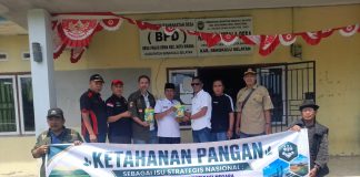LIN Bengkulu Gandeng Pemerintah Desa Salurkan Bibit Jagung dan Pupuk untuk Warga