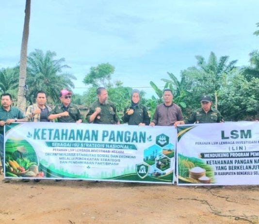 LIN Bengkulu Ajak Masyarakat Perkuat Ketahanan Pangan melalui Penanaman Jagung