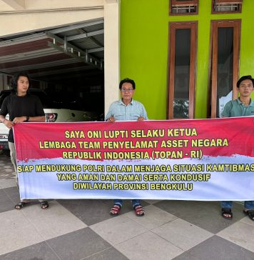 Ketua TOPAN-RI Oni Lupti Dorong Sinergi Masyarakat dan Polri Jaga Keamanan