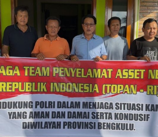 Kelompok TOPAN-RI Siap Dukung Polri Ciptakan Situasi Aman dan Damai di Bengkulu