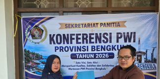 Wibowo Susilo Ambil Formulir Bakal Calon Ketua PWI Bengkulu, Usung Penguatan Organisasi