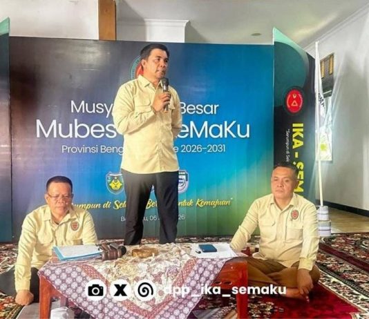 Syafriandi Tegaskan IKA Semaku Siap Jadi Mitra Strategis Pemerintah Bangun Bengkulu